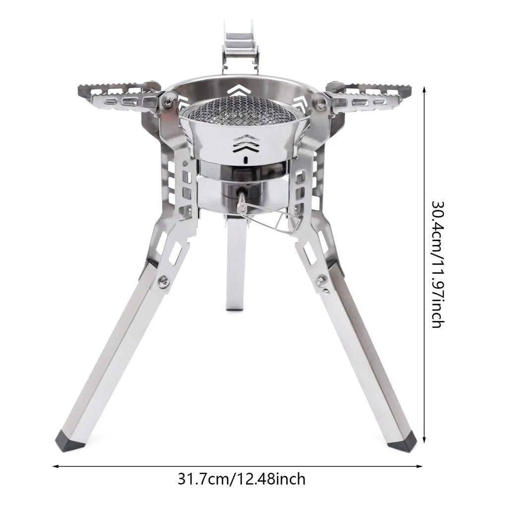 Stoves Hiking Stove Outdoor Camping Backpack Ignition Small Camping Piezo with Burner for Miumaeov Portable Cooking Travel Barbecue