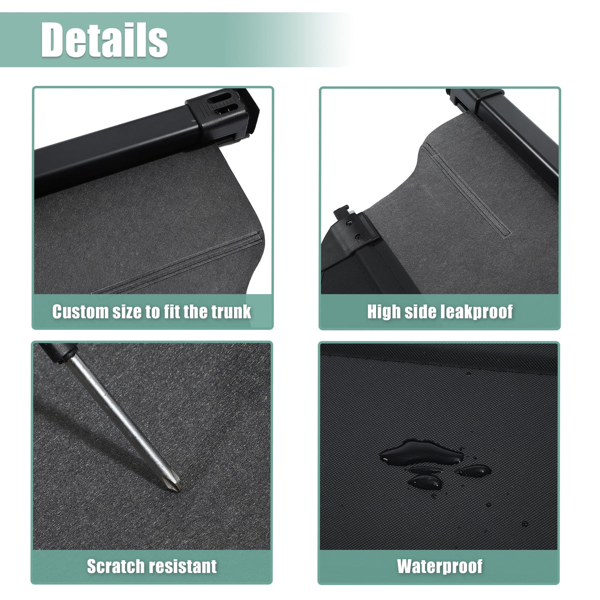 Set Kia Cargo Rear Bargains Sportage for 1 Security 2023 Privacy Cover Cover Retractable Unique Cover Luggage Trunk