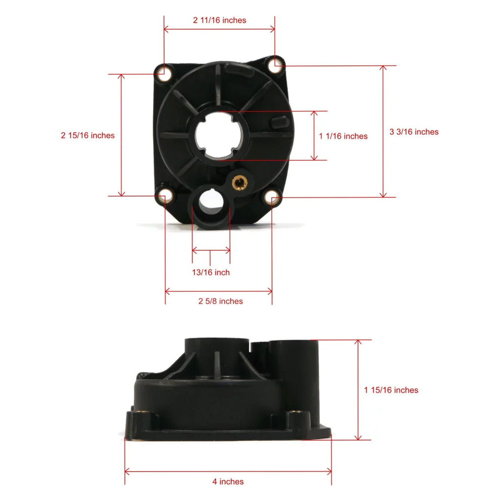 Impeller, ROP Shop Kit Pump The Evinrude Outboard E65WMLETD 1993 Water For | 65 HP Boat Housing