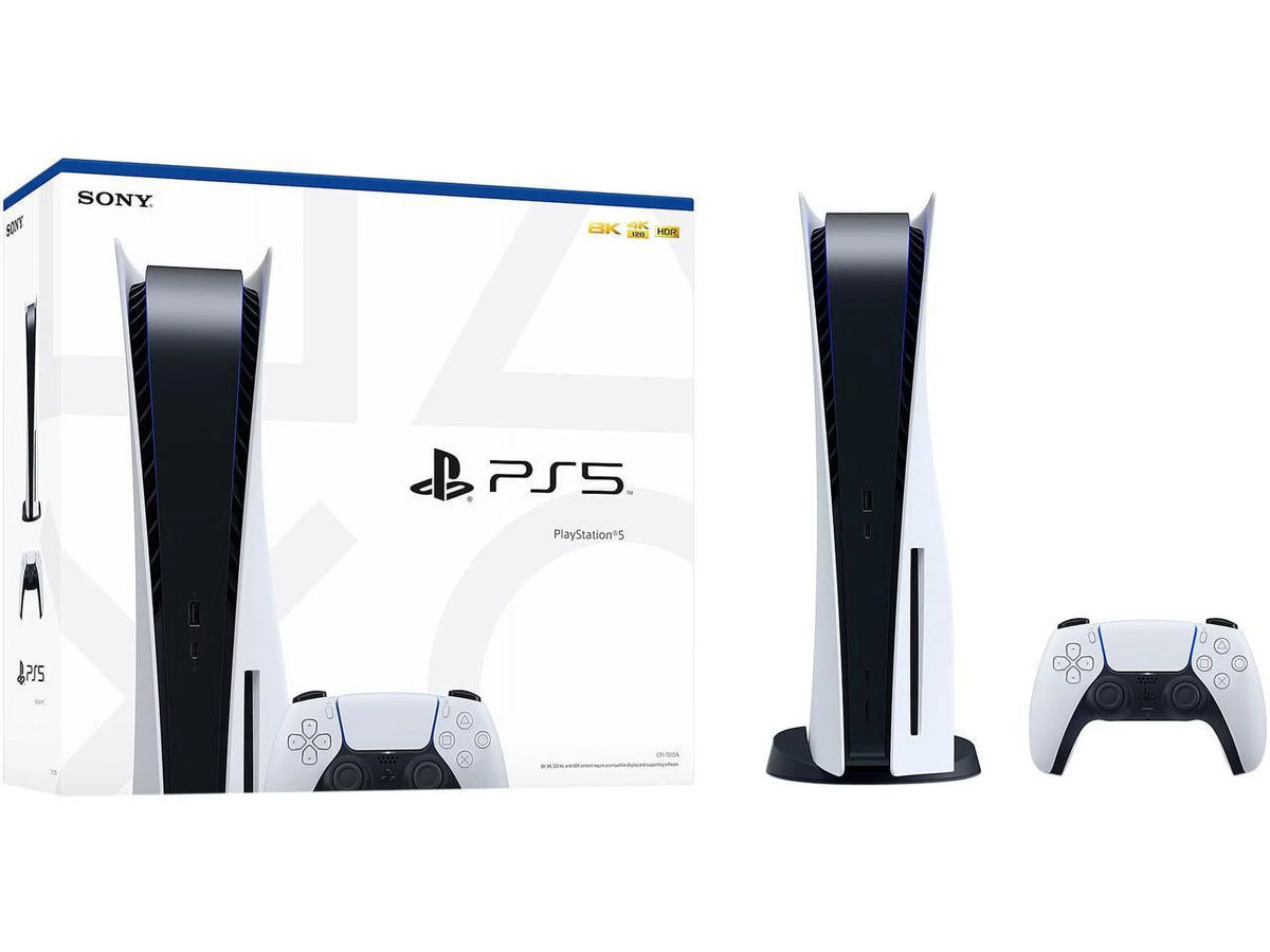 TEC Sony Extra Version) Controller Console (Disc Gaming One with Bundle PlayStation_PS5