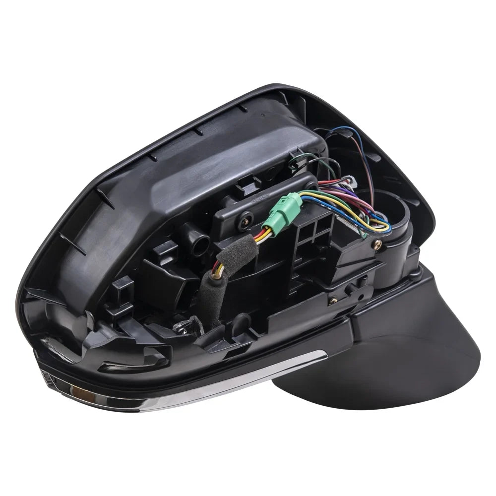 America Power Built Brock With Toyota With Camera Aftermarket Paint Mirror To Heat-Signal- 2018-2020 Compatible Right Match North Replacement Passenger Black Camry