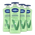 Care Body 4 With Lipids Hydration Extract 20.3 Aloe Ultra-Hydrating + Dry Vera Intensive Aloe Skin Oz. Lotion Ct Vaseline 1% Soothing For
