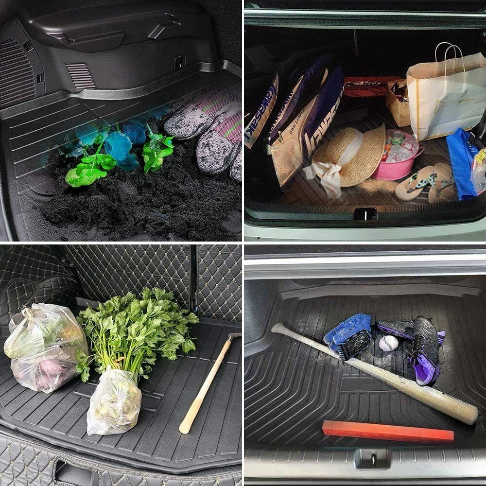 2019-2023 Waterproof Custom for Cherokee TPO Carpets Trunk Liner Jeep Mats Cargo