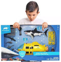 Submarine Rescue Planet Playset Deep Sea Shark Animal