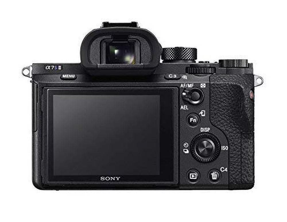 No a7S Sensor, Camera Model) MP Full-Frame Sony Warranty 12.2 E-mount (International ILCE7SM2/B Black II with