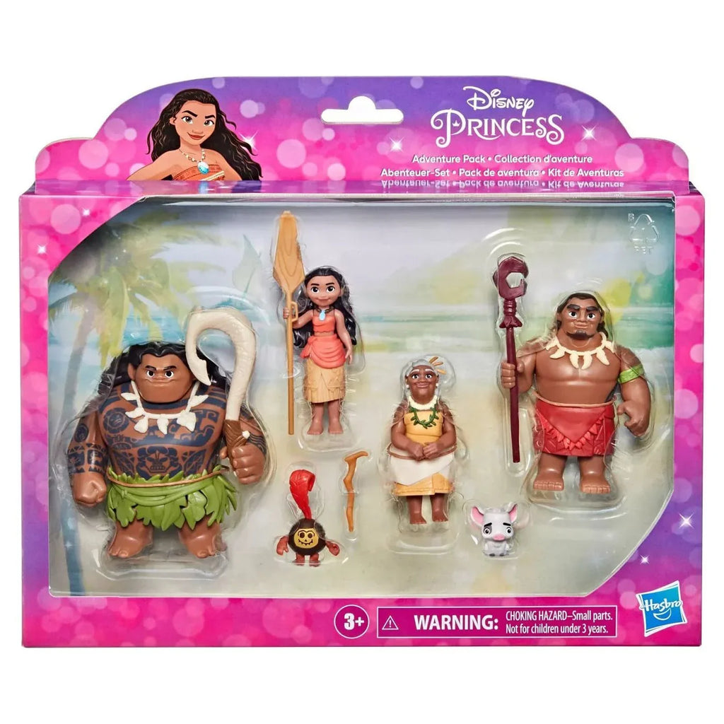 Princess Accessories Adventure Movie-inspired Hasbro Toy Moana Disney Multipack With