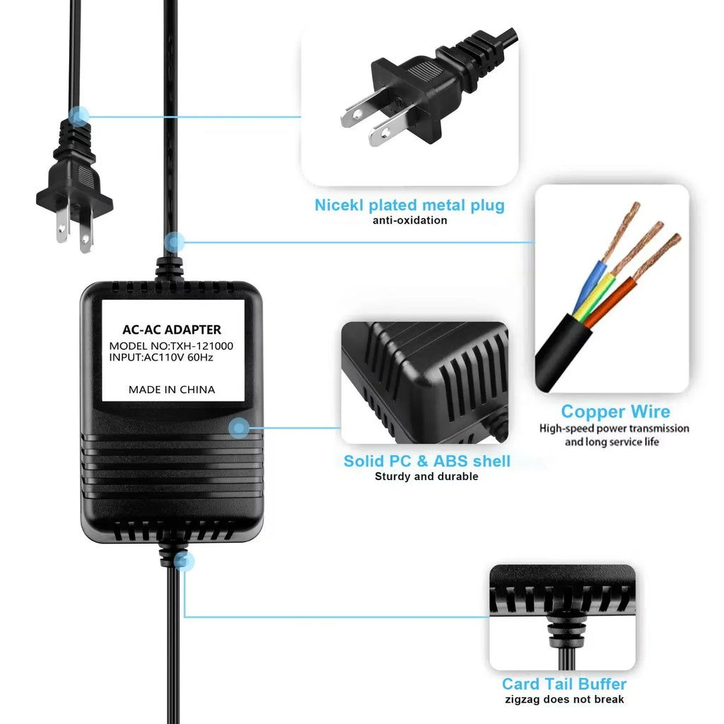 with compatible AC Transformer Harman CJP-Geek Power AC to HK-01T Kardon 2 Class Adapter HK195-01T