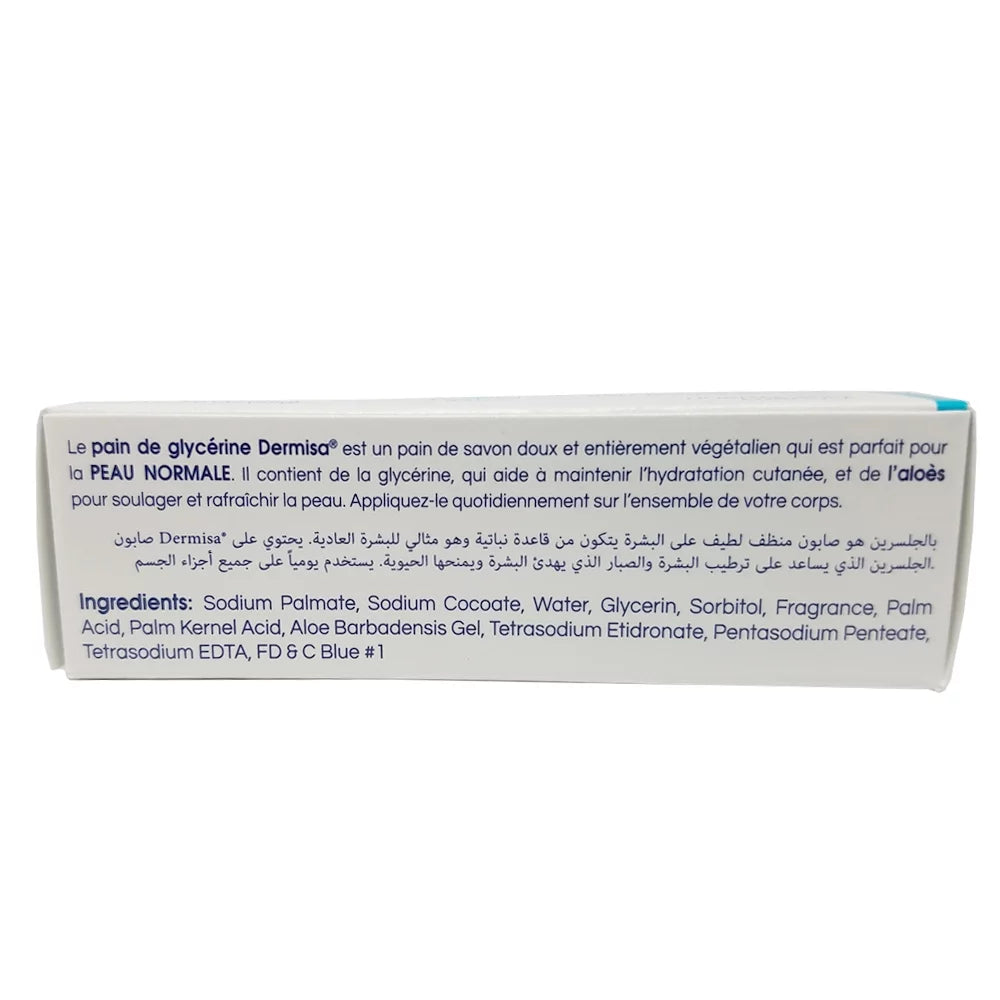 4 Pack 85 Soap. of Refreshing 3 For Dermisa Facial G. / oz Glycerin Fragrance. Care. Bar