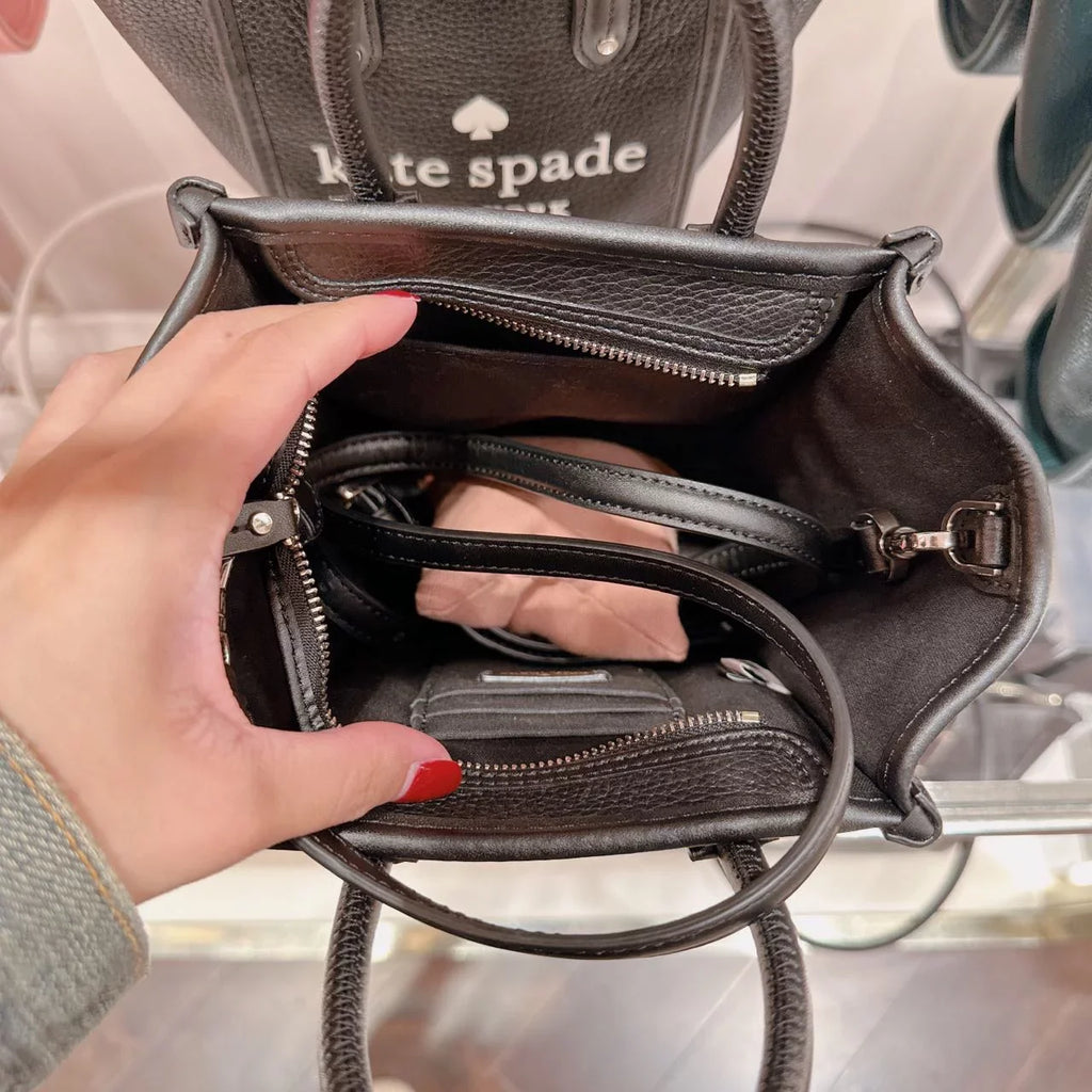 Spade Tote In Black K7295 Ella Mini Kate