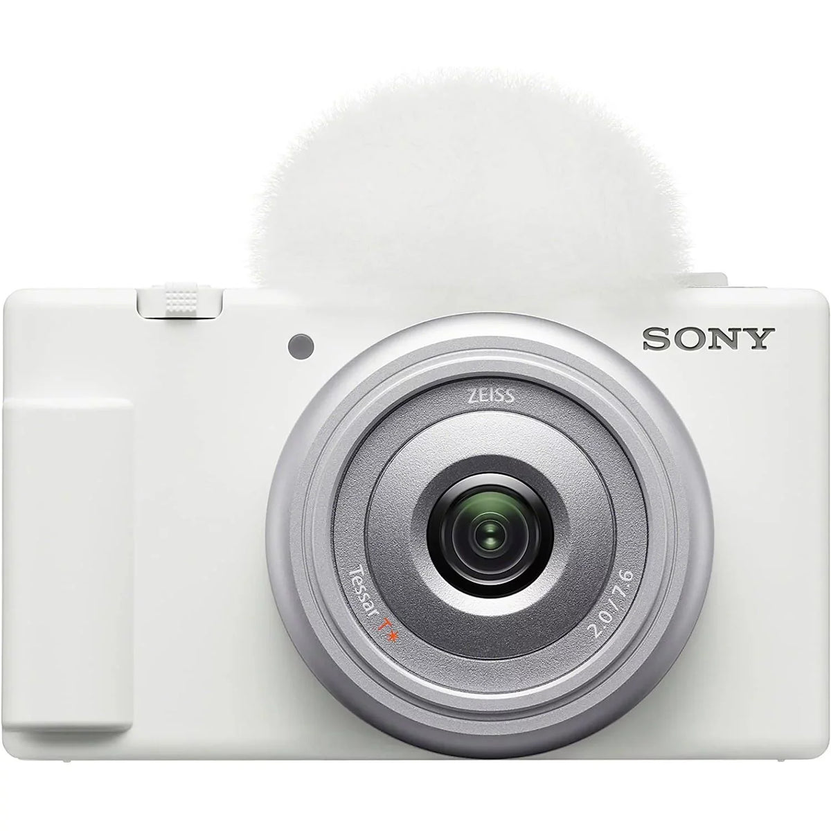 Video Content ZV-1F Vloggers & for Vlog Creators Sony and 20.1MP with 4K Bundle ZV-1F/W White Camera