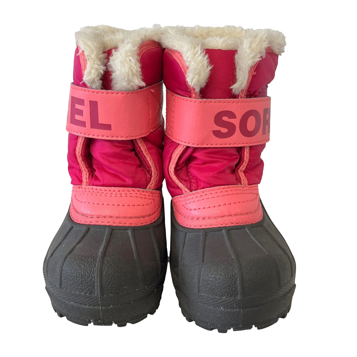 size: 7 Girls Pre-owned Toddler Sorel Pink Boots