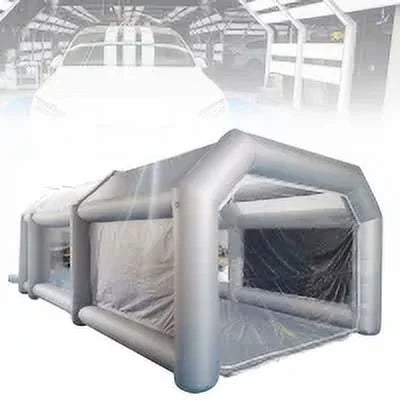 System Booth Inflatable w/ Mobile Filter MIDUO Tent Car Cabin Spray Portable Air Paint