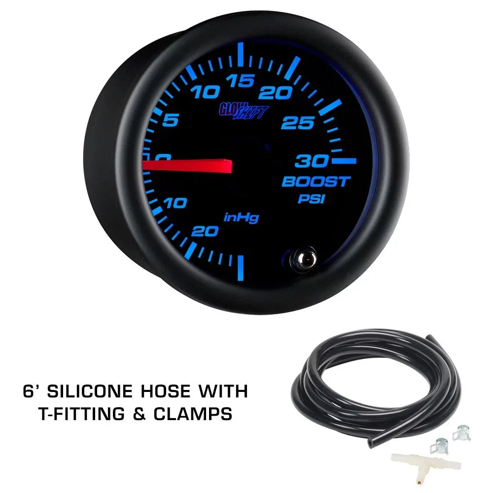 Impreza Package Color Subaru 2002-2007 WRX with 7 GlowShift Gauge Dashboard Set Gauge GS2 Tinted Triple Fiberglass