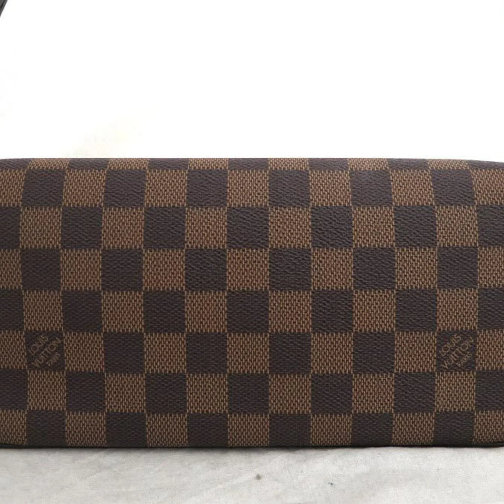 Vuitton One Recoleta Bag Shoulder Blau Women's Hardware Pre-Owned Canvas N51299 (Good) Damier Handle x Louis Gold