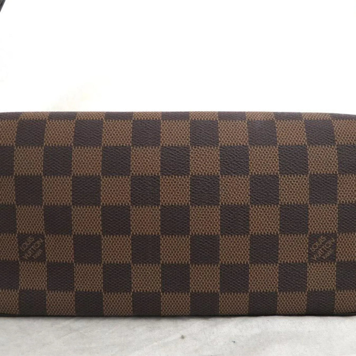 Vuitton One Recoleta Bag Shoulder Blau Women's Hardware Pre-Owned Canvas N51299 (Good) Damier Handle x Louis Gold