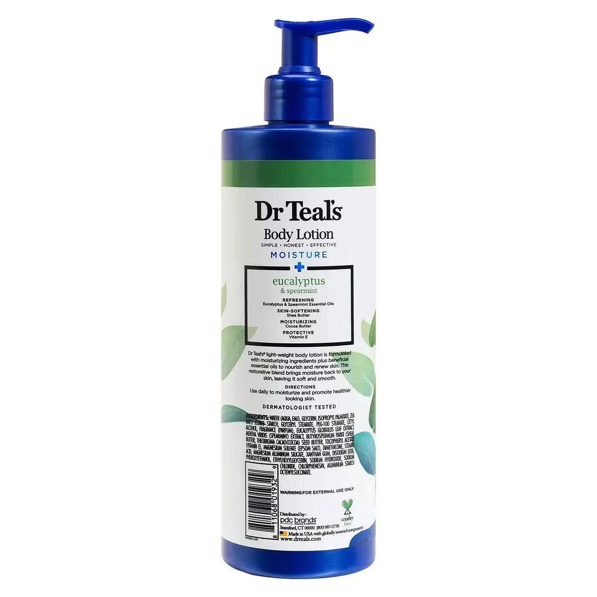 Teal,S Lotion Fl Dr Rejuvenating/Refreshing & Oz Moisture 16 Eucalyptus Spearmint, Body