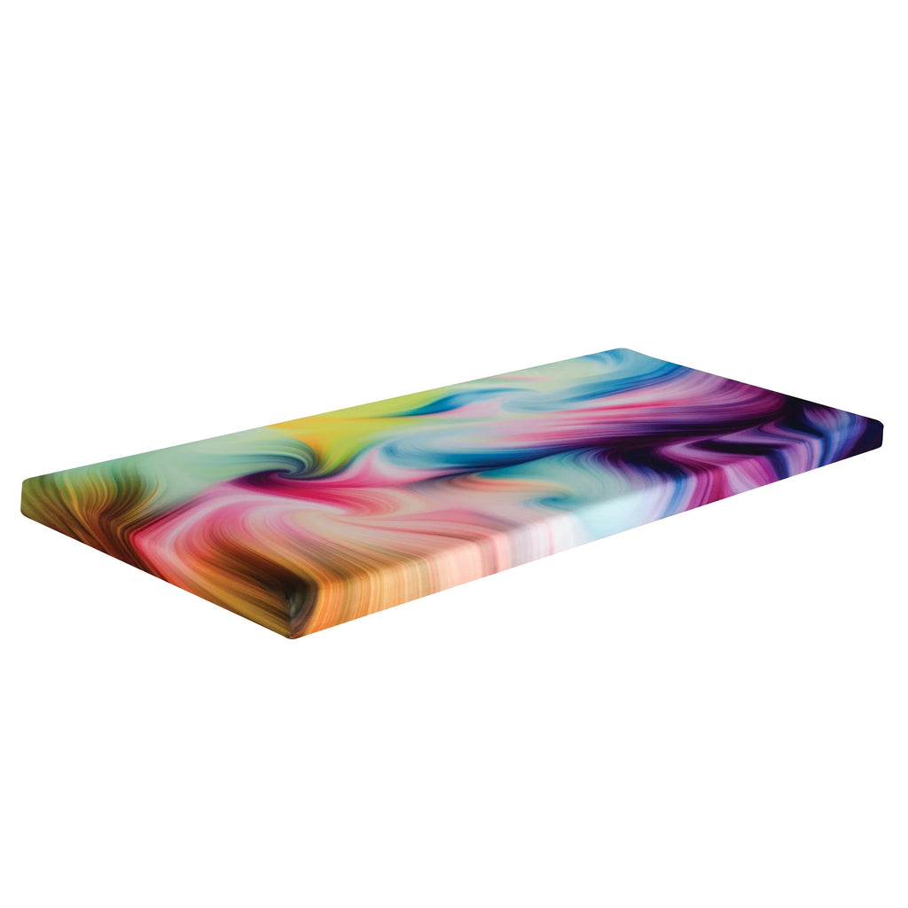 Groove Memory Dye Roll Up Guest Mattress, Tie Foam Twin Bed