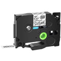 TZ-131 Label Clear GREENCYCLE 12mm TZe-FX131 Compatible ID 8m Tape TZ Cable Black x Flexible P-touch Wire for TZ-FX131 Brother TZe TZe-131 on 40PK