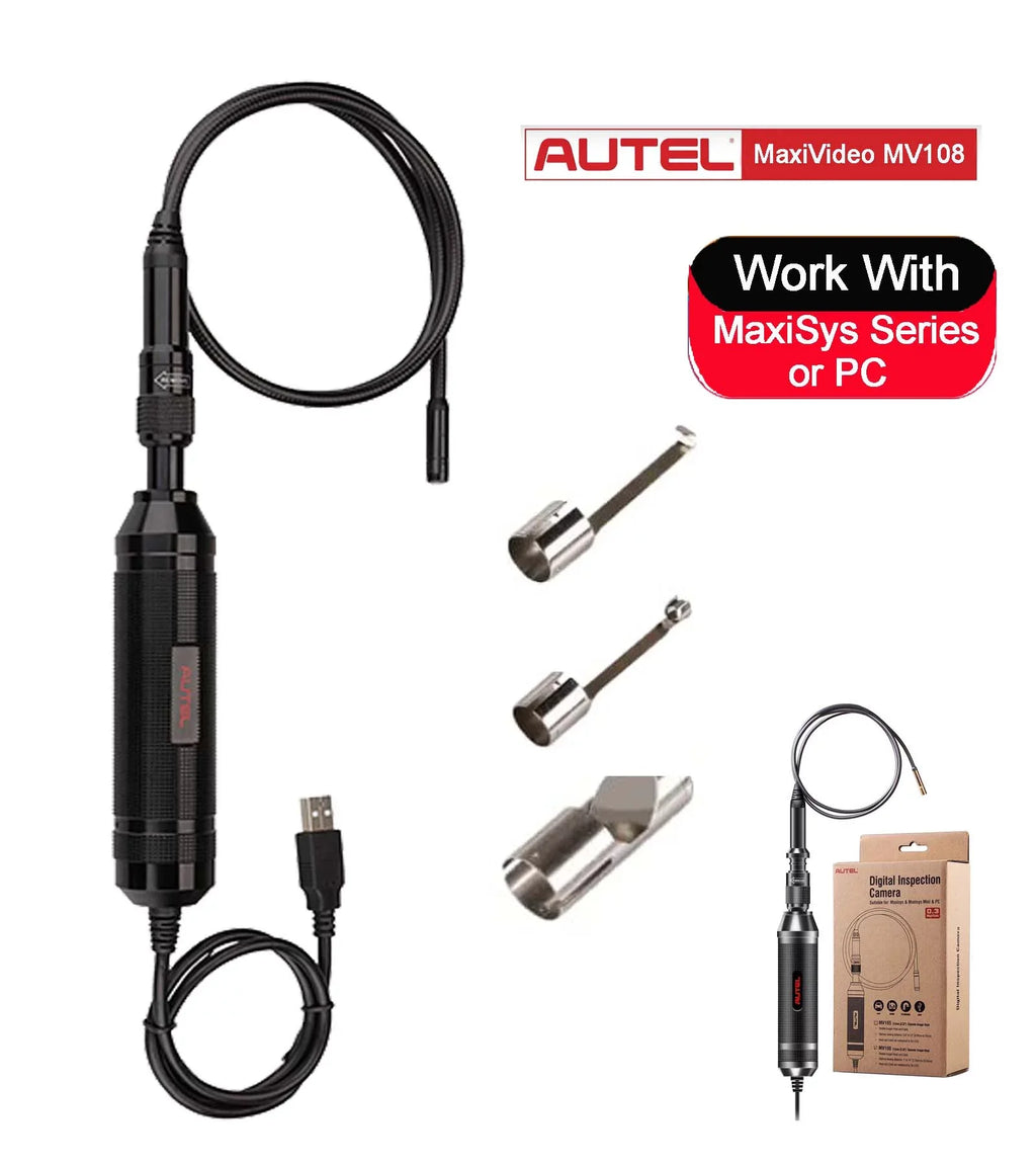 PRO-TS MS906BT MS906TS Digital MS919 Ultra MS908P Imager with MS Scope MaxiVideo Waterproof Camera MS906S Autel MS with Work Video MV108 MS909 MX808 Elite-MV108 PRO MS906 Inspection PC MS906 Head