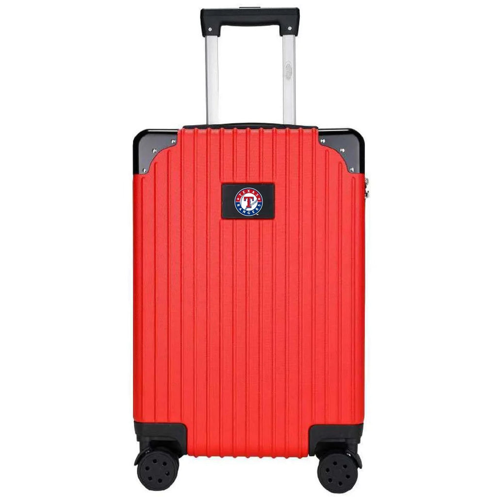 MOJO 21'' Premium Luggage Rangers Texas Red Hardcase Carry-On