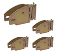 Shelf & - Wood for Bracket - E-Track Fitting Brackets Pack) Truck, E-Track Rotating Enclosed Accessories w/ Rail Track Cargo, Beams E Van Trailer, Beam Hinge (4 Socket & Wood 2x6 in 2x4 System