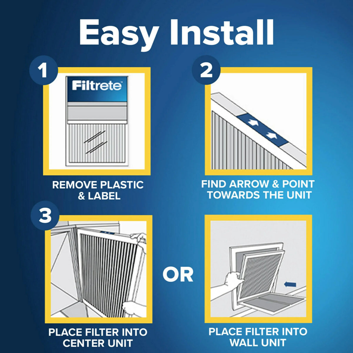 MERV 1 1200 Air Deep Filter, Pleat, Filter 11, MPR Filtrete 20x25x5 Reduction Allergen