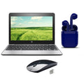 Day SSD Chrome | Certified Bluetooth/Wireless Chromebook Essentials Mouse RAM | | 11.6-inch Express 4GB 16GB Bundle: 2 Airbuds, | USA HP Restored Wireless By | OS |