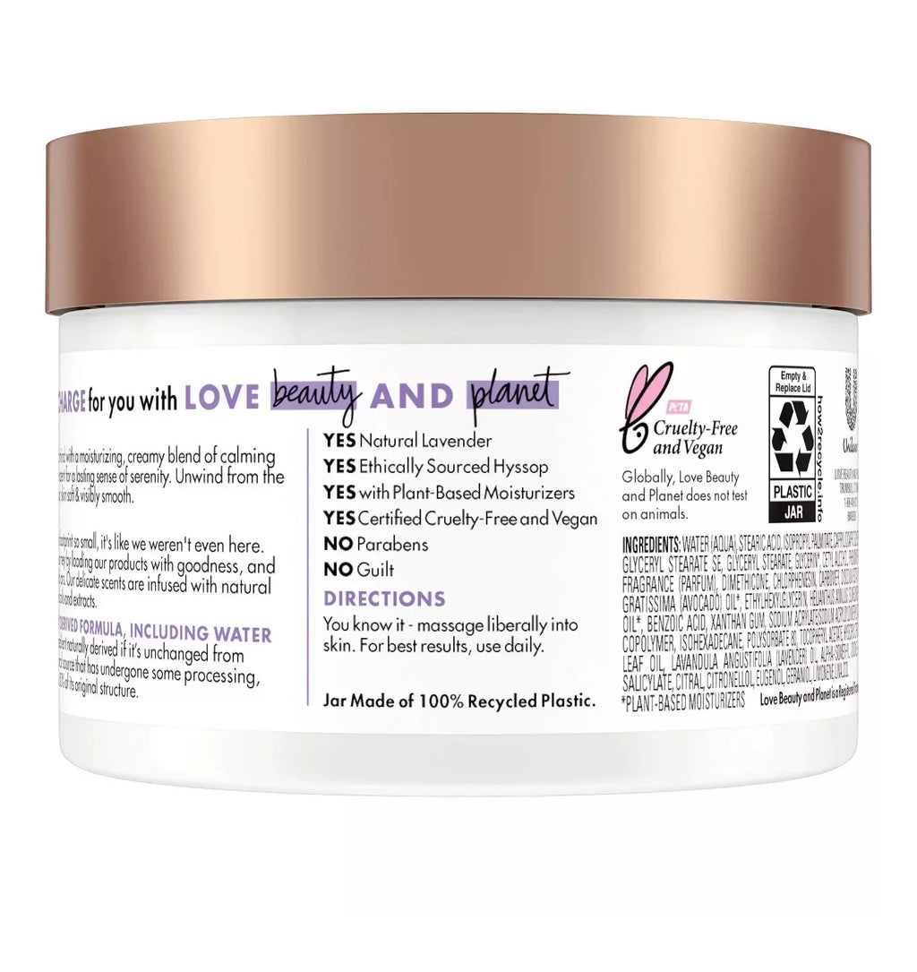 x 10 - Lotion (20 Body Jar Beloved Lavender & Hyssop Cream Total oz 2 Ounces)