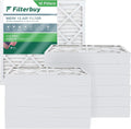 MERV Air 25x25x4 Pleated 13 AC (12-Pack) Filters HVAC Filterbuy Furnace