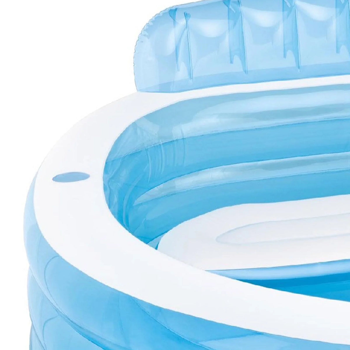30" Air Intex & Built Bench 7.08'x 120V Pool Pump Family In w/ Lounge Electric