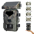 0.3s Vision Trigger Time Recording Trail Motion Activated IP65 Solar with Camera Wildlife Camera Powered Game Waterproof Cam 20MP for 1080P Night Loop Hunting TOMSHOO