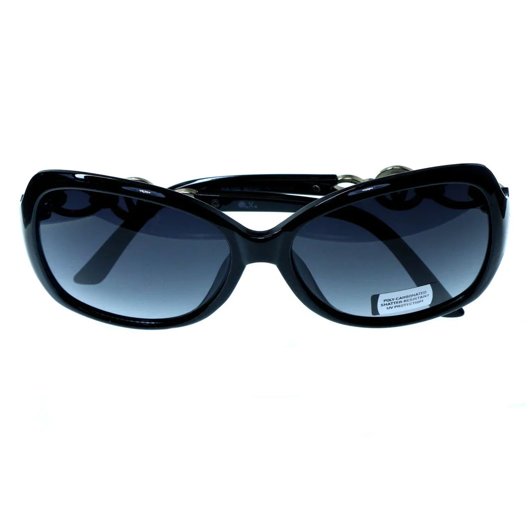 & Amore Mi protection Black carbonate Lens Goggle-Sunglasses Frame Black Poly Resistant UV Shatter