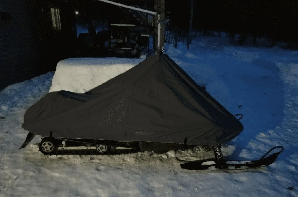 All Sled. 2014-2015 Compatible SE Snowmachine Doo Cover Ski GSX Snowmobile 200 Model the 800R Storage Black. for Denier E-TEC Bombardier