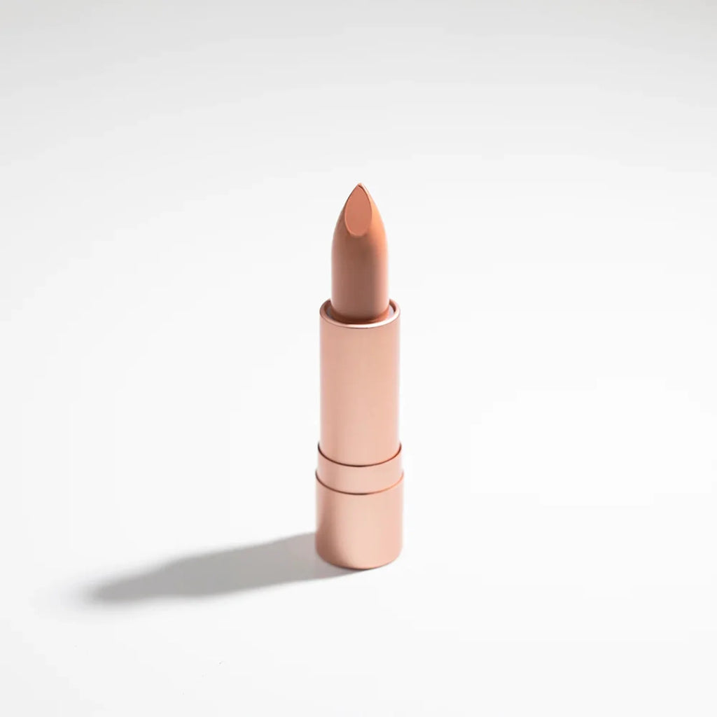 Lipstick Anna Rich Pigment Shade E Vegan with formula, hydrating - Red Bundle 3 and Cosmetics Items) infused Nourishing Pink Nude, Vitamin Squalane. & (3 matte Marti