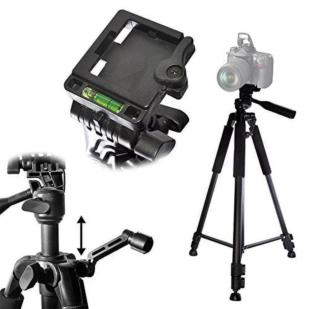 All Camcorders Professional Goes For eCostConnection Camera DLSR + GoPro and HERO Cameras Tripod Cameras, 60" Digital Pro Series Cloth Inch Microfiber