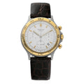 Tone W/B Quartz Gold/Steel Chopard Two Men's Chronograph 18K 8144 Classic Watch