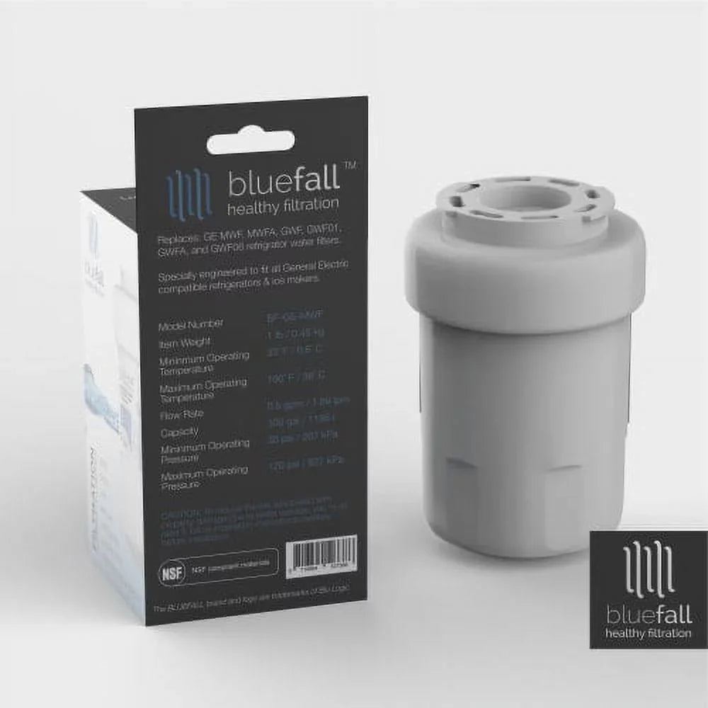 Water LLC of Drinkpod Bluefall Filter (Set Refrigerator Compatible 4)