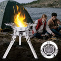 Stoves Hiking Stove Outdoor Camping Backpack Ignition Small Camping Piezo with Burner for Miumaeov Portable Cooking Travel Barbecue