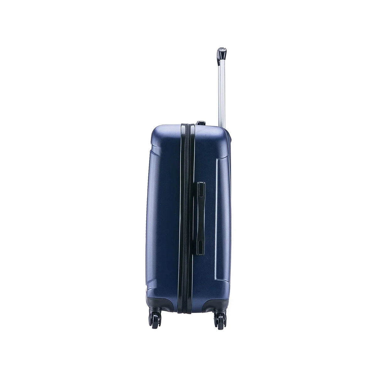 4-Wheel (IUPIL00M-BLU) Blue InUSA Medium Plastic Spinner Luggage Pilot