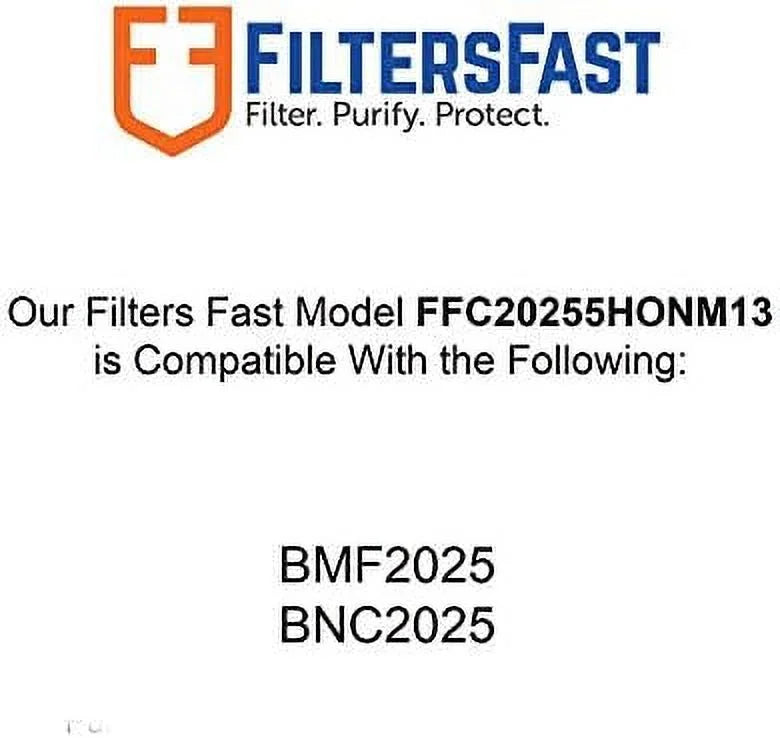 5" 25" (Actual 24 2-Pack Replacement MERV FC100A1037 3/8") 7/8" With Compatible X 7/8" X 13 20" Size: For X 19 X 4