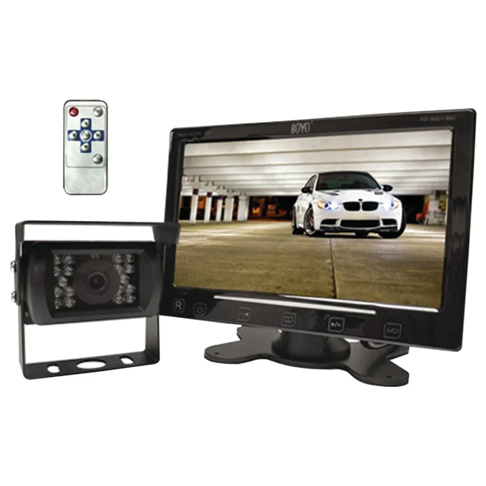 7-Inch Backup Backup Monitor VTC307M Vision with and BOYO VTC307M System Heavy-Duty Vehicle Camera