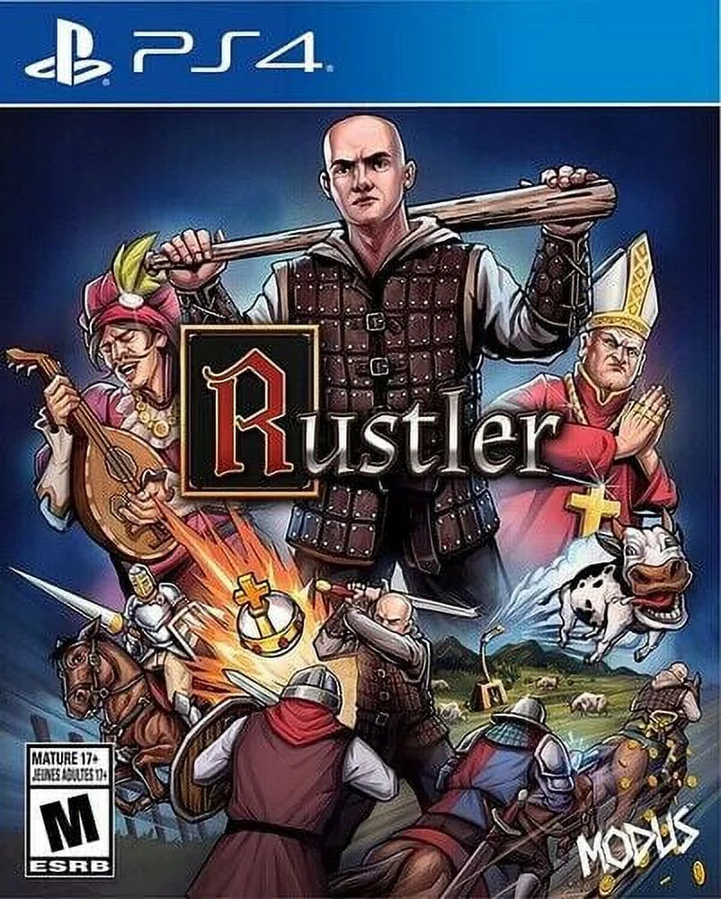 for 4 PS Rustler PlayStation Video 4 [New Game]