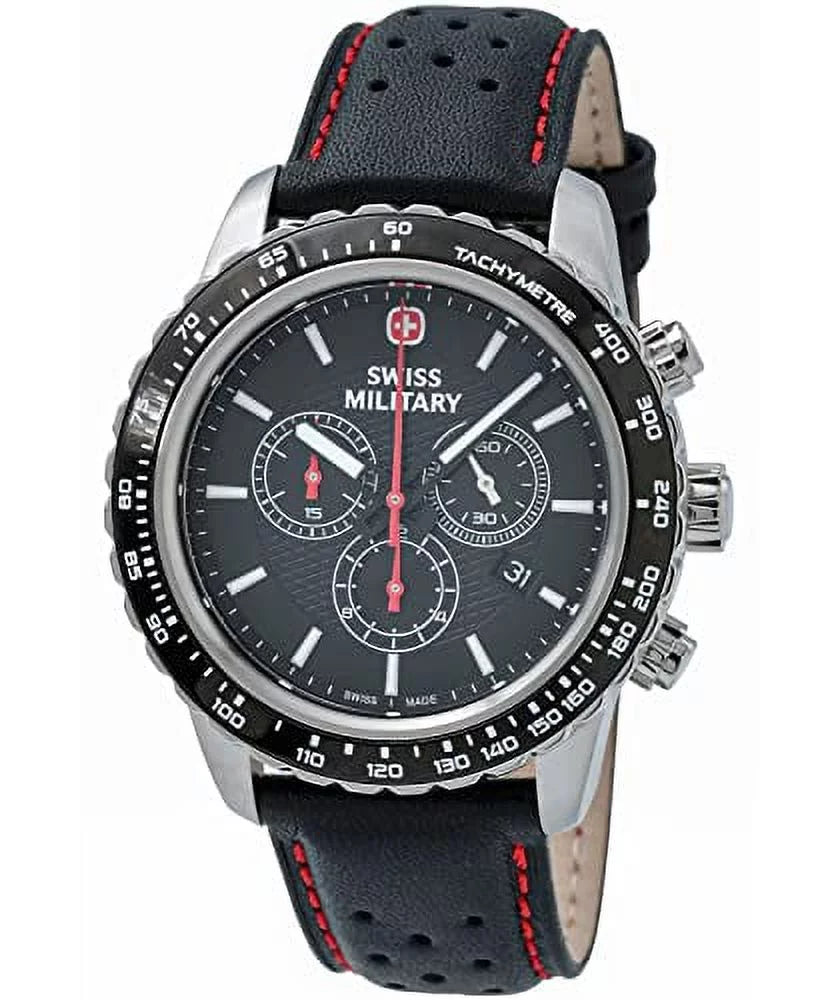 Roadster 01.0853.305 Swiss Watch $400 Men's Military NEW VICTORINOX Chronograph