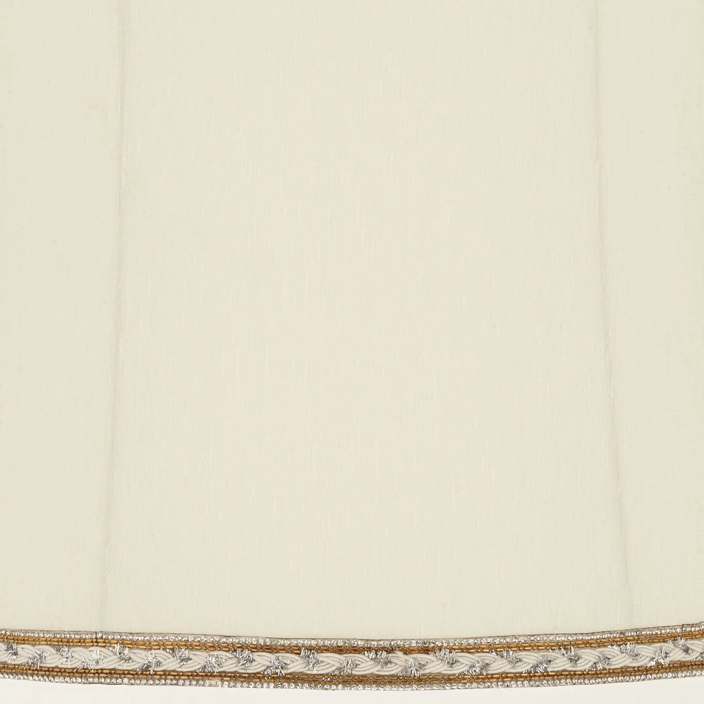 Medium Milano Shades 16" Lamp x 12" and High Fitting Bottom Replacement Finial Cream Harp Washer Drum x Springcrest Top 14"