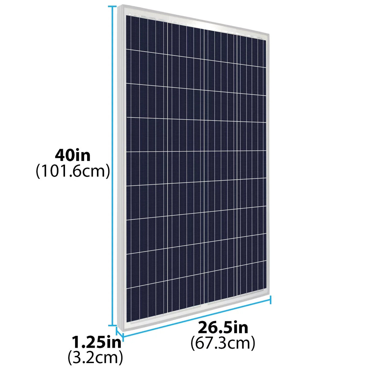Solartech SPM100P-TS-N Battery 100Watt Charger for 12V Poly Power Solar Panel