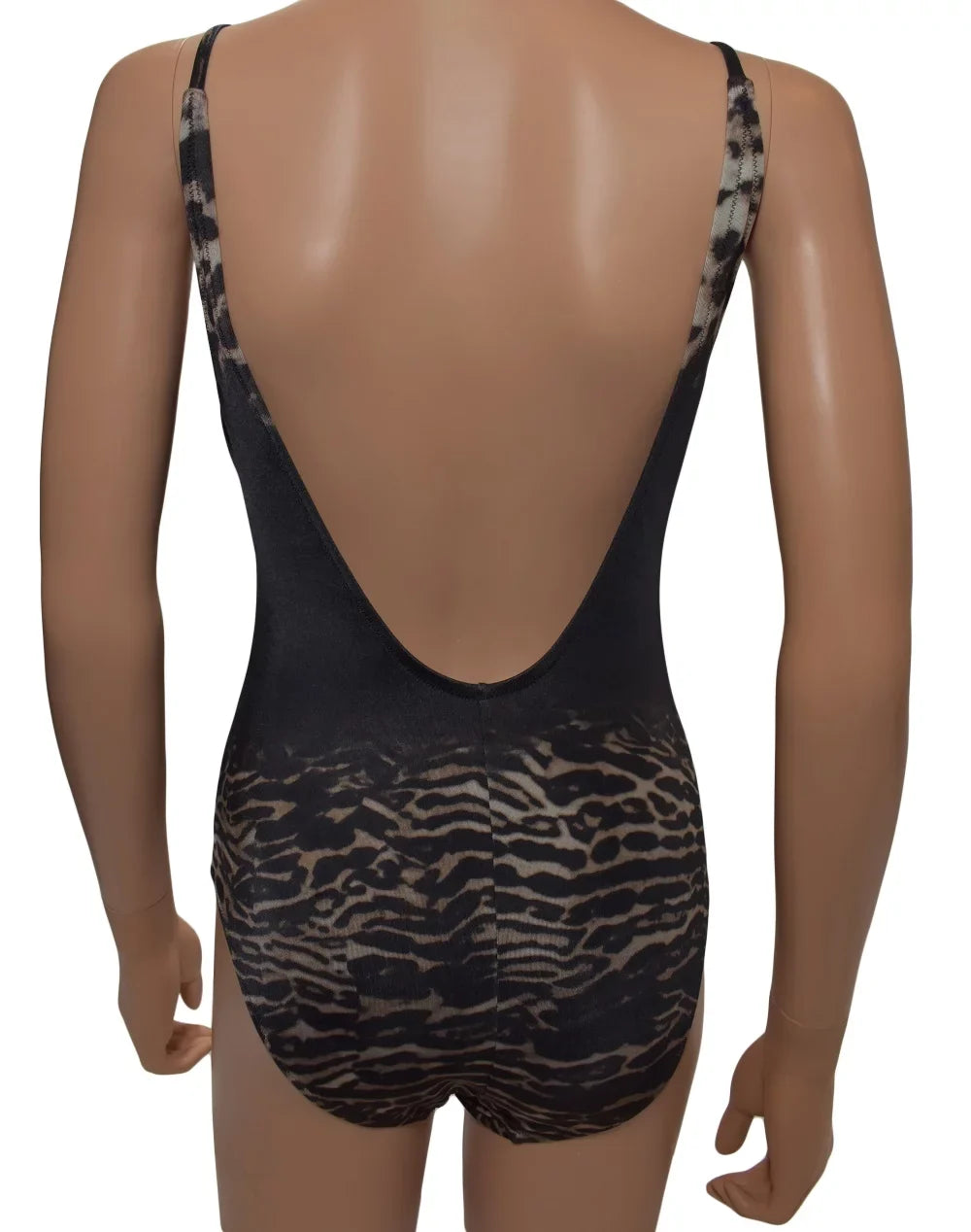 Piece Swimsuit One La 6 Padded Leopard Brown Perla Underwire