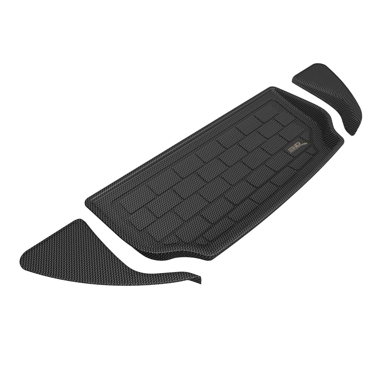 Model Custom Kagu M1TL0471309 3D Maxpider Black Embossed 2022-2023 Fits Carbon X Fit Liner Fiber Front Tesla Pattern Cargo