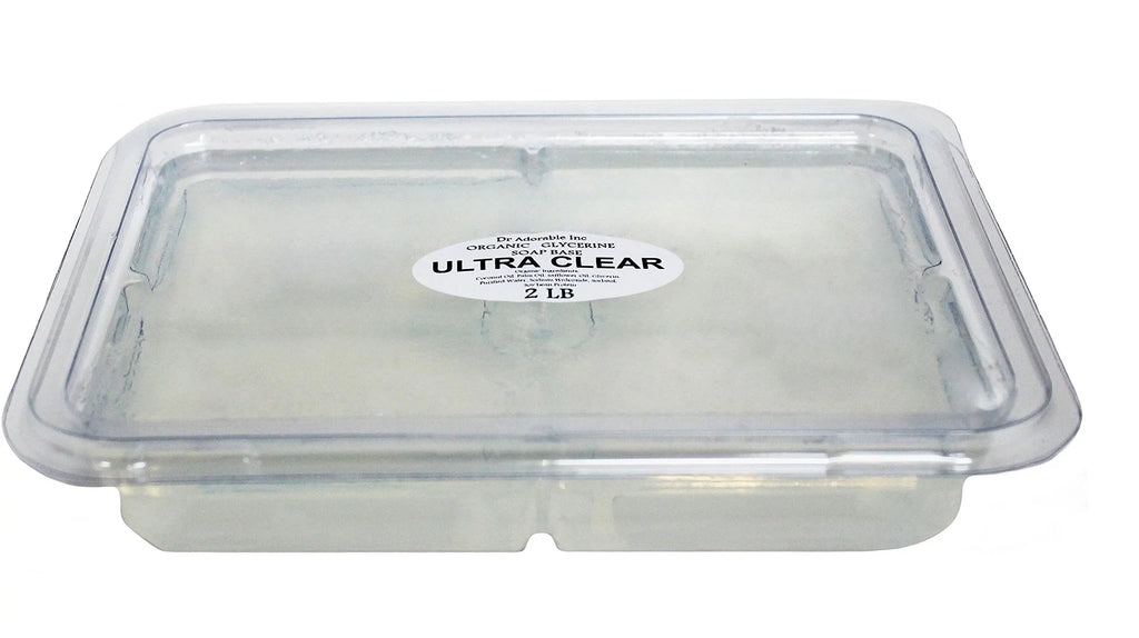 Dr.Adorable Clear Pour Base 2 Soap by Glycerin Lb Melt & Organic