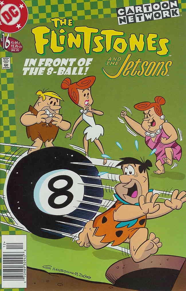 DC the (Newsstand) VF and Jetsons, Comic #16 The Flintstones ; Book