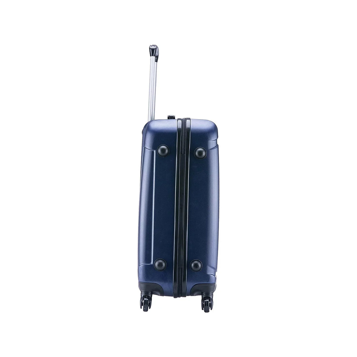 4-Wheel (IUPIL00M-BLU) Blue InUSA Medium Plastic Spinner Luggage Pilot